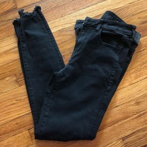 Black stretchy jeans